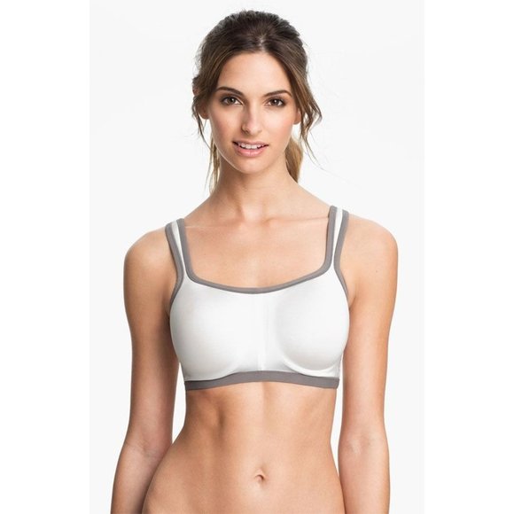 NATORI White Power Yogi Sports Bra Convertible Underwire 32C #731050 NEW - Picture 4 of 9